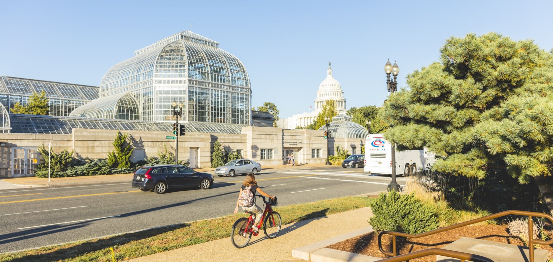US Botanic Gardens courtesy of washington bike