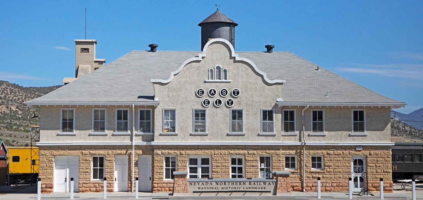 nevada - East Ely Railroad Depot Museum 1800