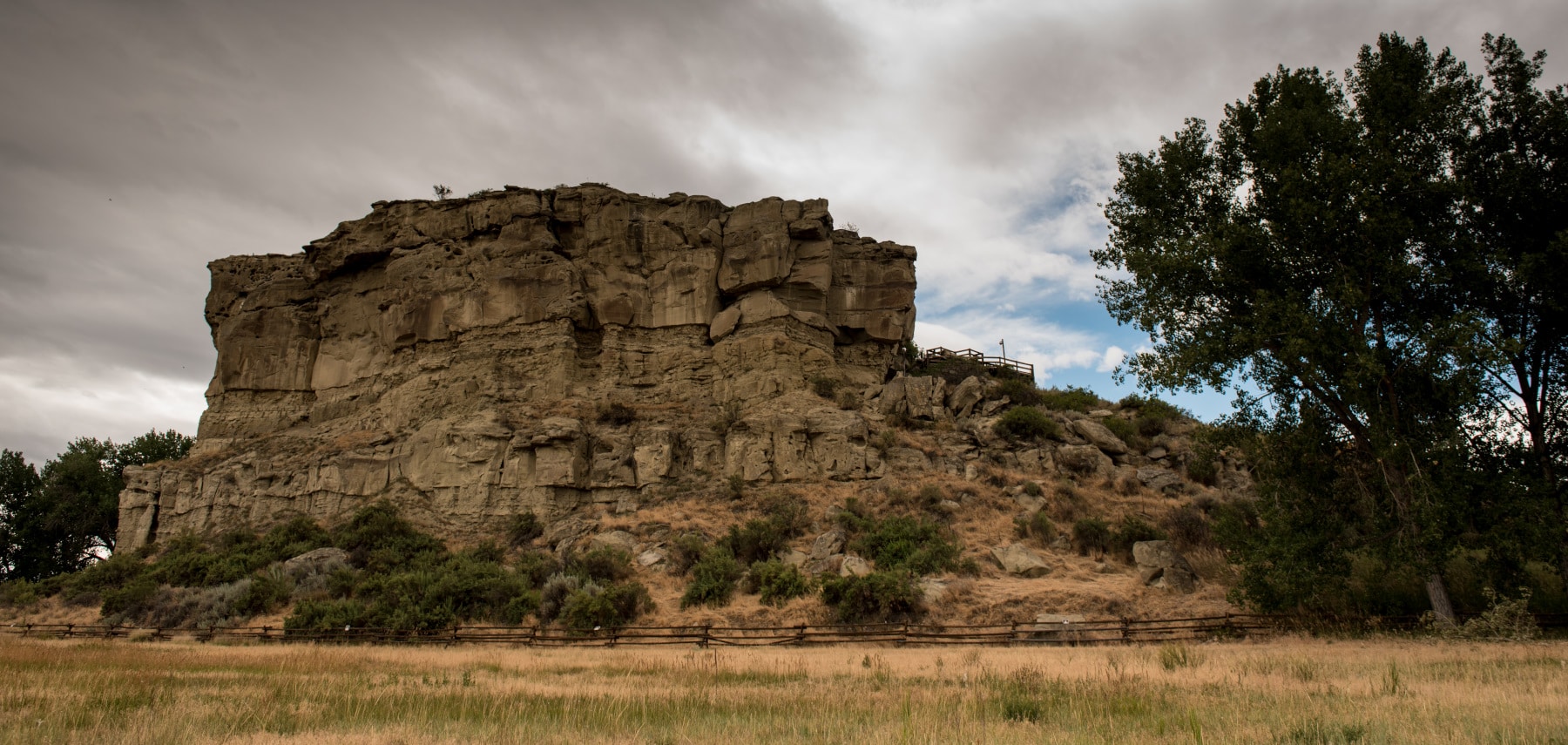 Pompeys Pillar National Monument, Southeast Montana