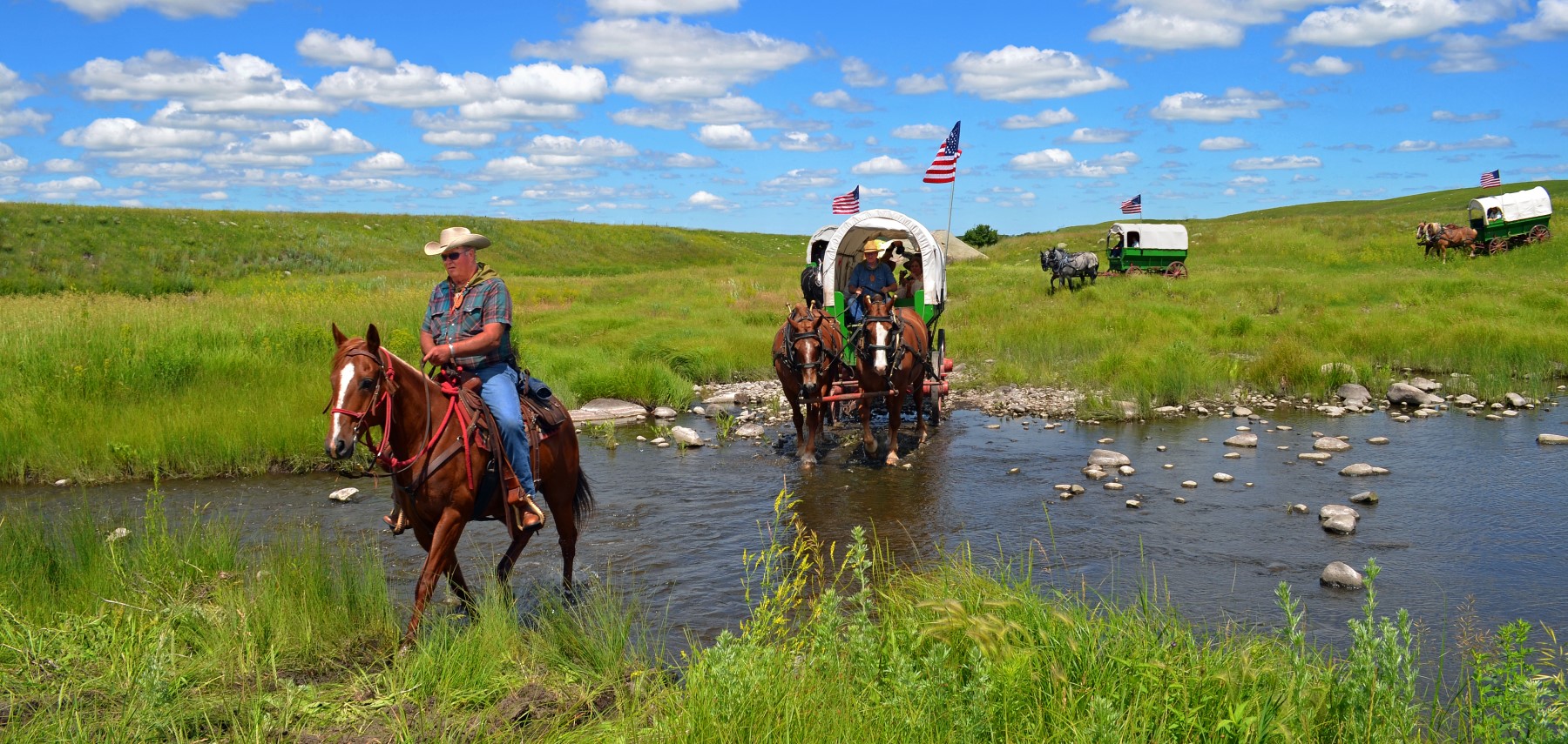 Dakota du nord Fort Seward Annual Wagon Train (36)