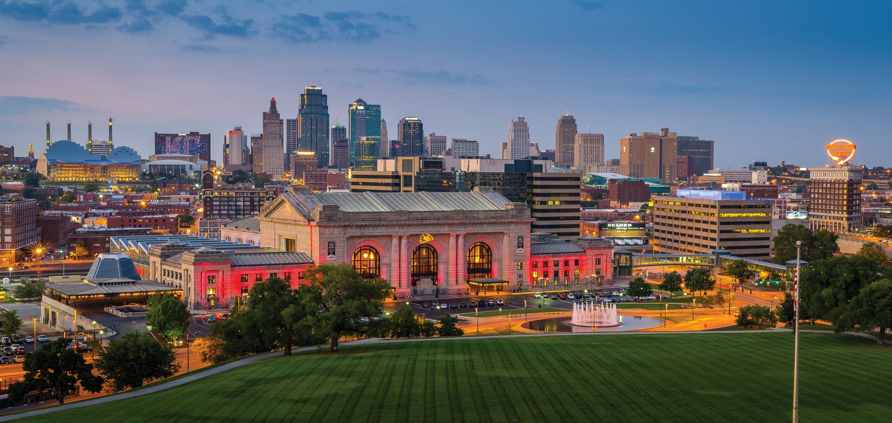 Missouri Union Station Skyline