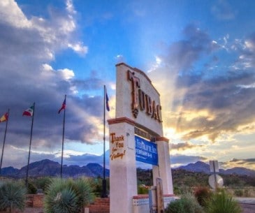 Image : Le village des artistes de Tubac