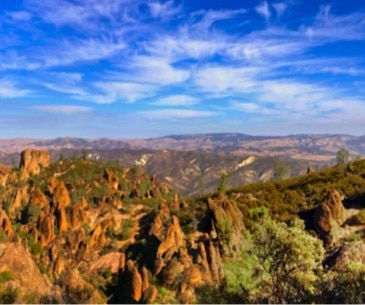 Image : Pinnacles National Park