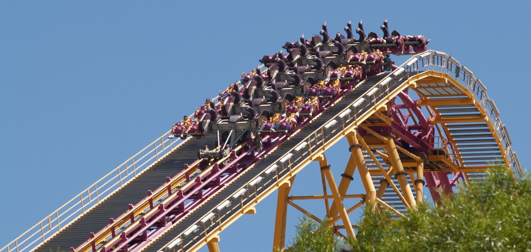 Californie-Six-Flags-Magic-Mountain-Valencia