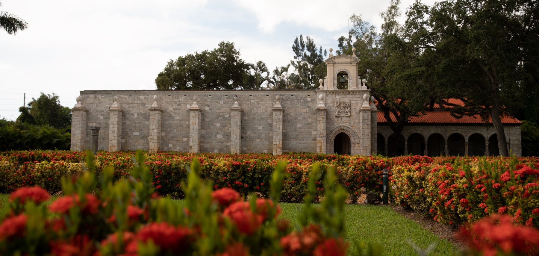 Garden Facade - Ancient Spanish Monastery - North Beach