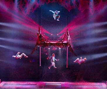 Image : Les spectacles du Cirque du Soleil