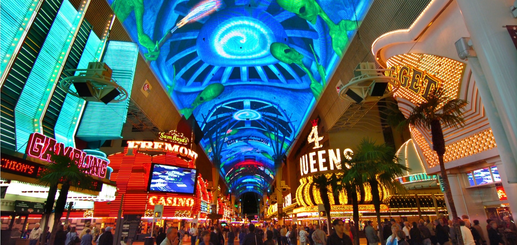Fremont Street Experience Show 11/16/05