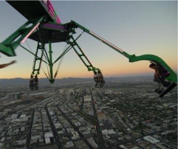 Image : Les 4 attractions du Stratosphere