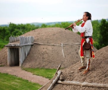 On-A-Slant Mandan Indian Village