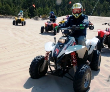 Image : Buggy ou quad sur les dunes d'Oregon