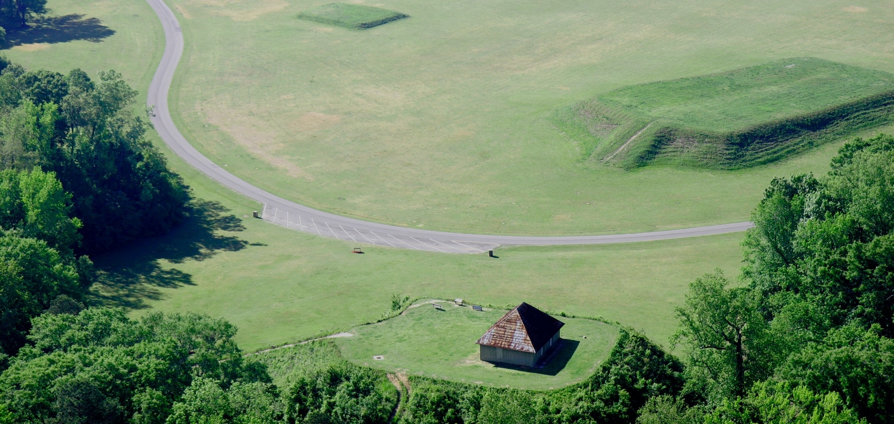 MoundvilleArchaeologicalParkAerial
