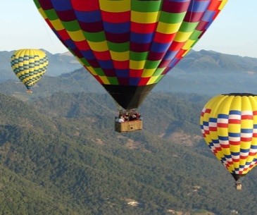 Image : Montgolfière à Palm Springs