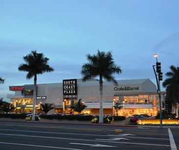 Image : South Coast Plaza Costa Mesa