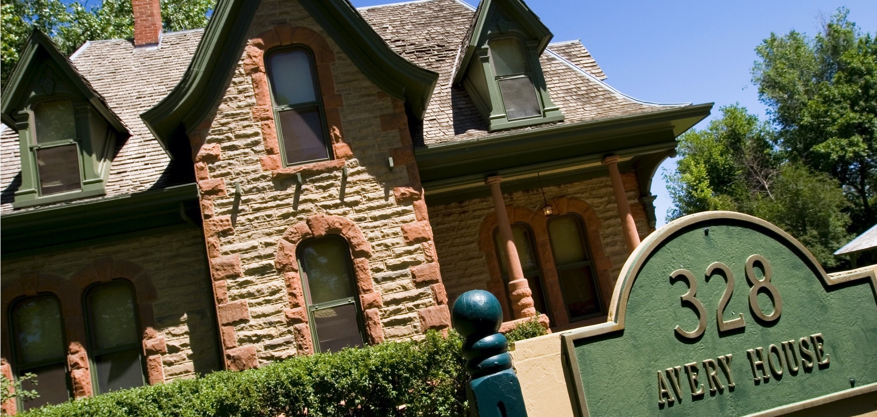 The historic Avery House in Fort Collins