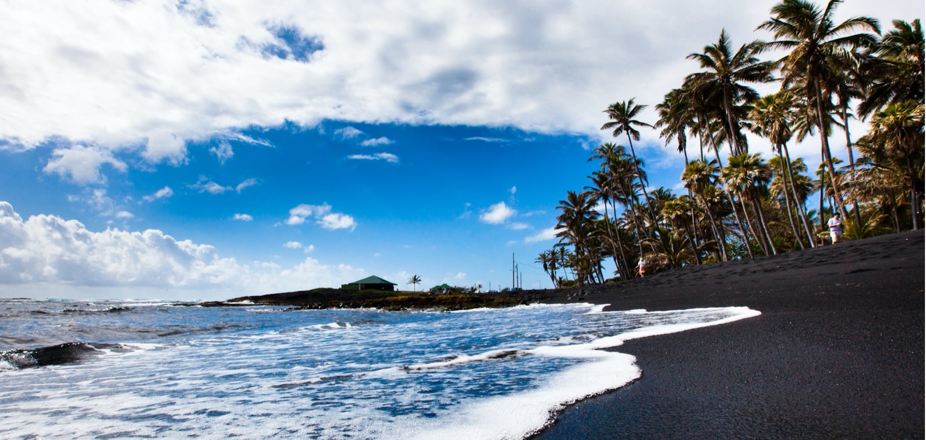 Punaluu Black Sand Beach