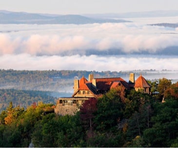 Castle in the clouds