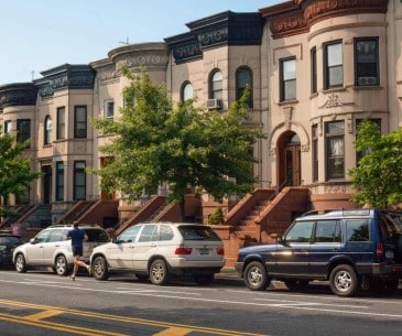 Image : 5th Avenue in Northern Park Slope