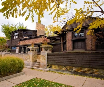 Image : Frank Lloyd Wright Home and Studio