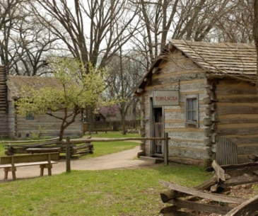 Image : Lincoln's New Salem State Historic Site