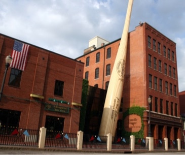 Image : Louisville Slugger Museum & Factory