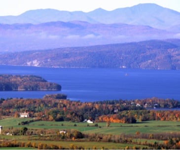 Image : Le Lac Champlain