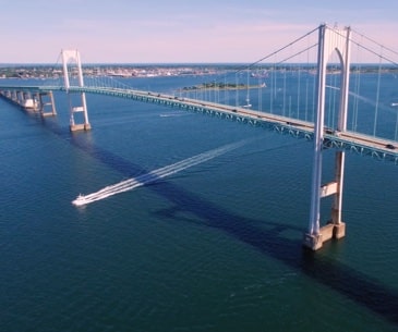 Image : Claiborne Pell Newport Bridge