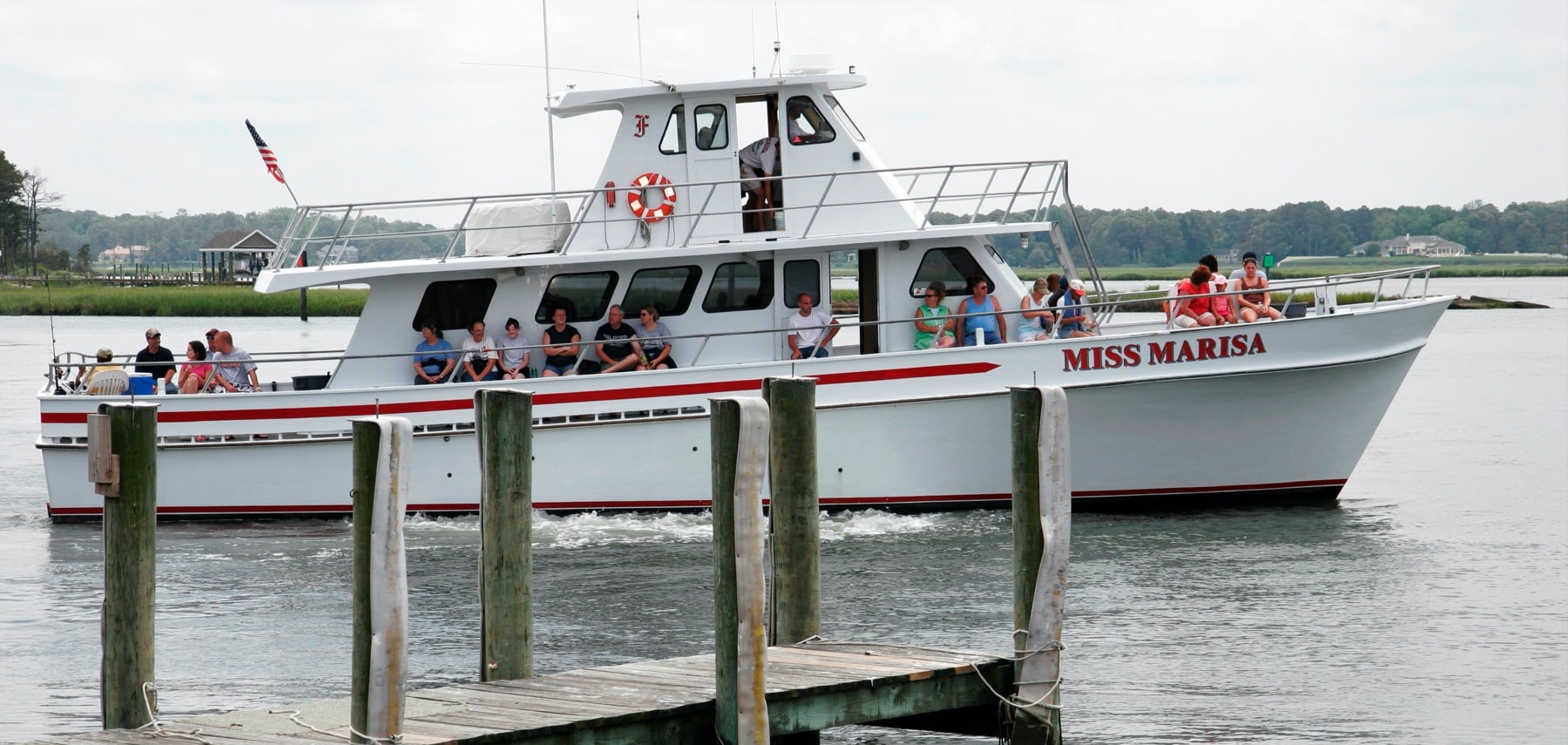 VA, Virginia Beach, Lynnehaven River, charter fishing boat, Miss Marisa,