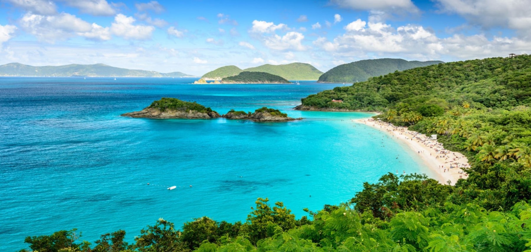 Iles Vierges Americaines - Trunk Bay