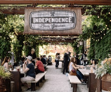 Image : Les beer gardens de Philadelphie