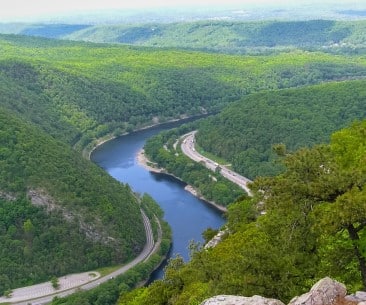 Image : Delaware Water Gap National Area