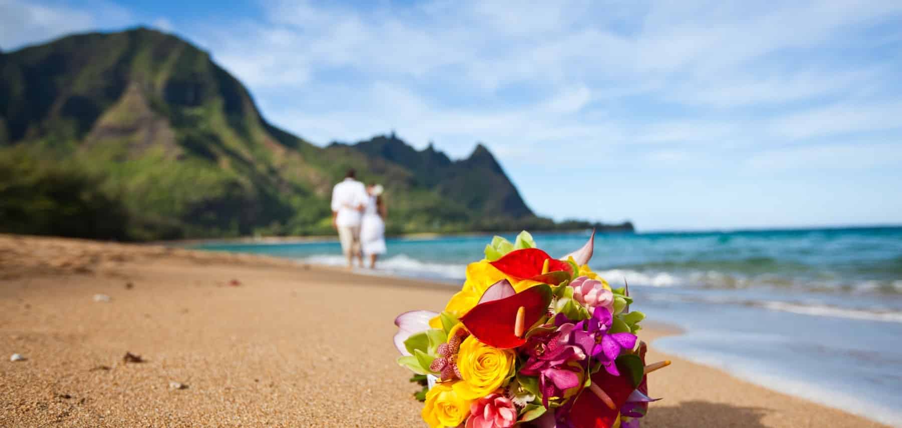 Hawaii Romantique mariage 1800
