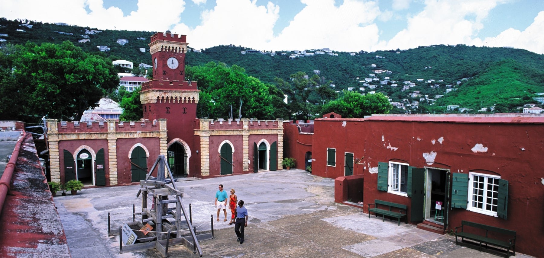 Iles Vierges americaines - St Thomas - Fort Christian 1800