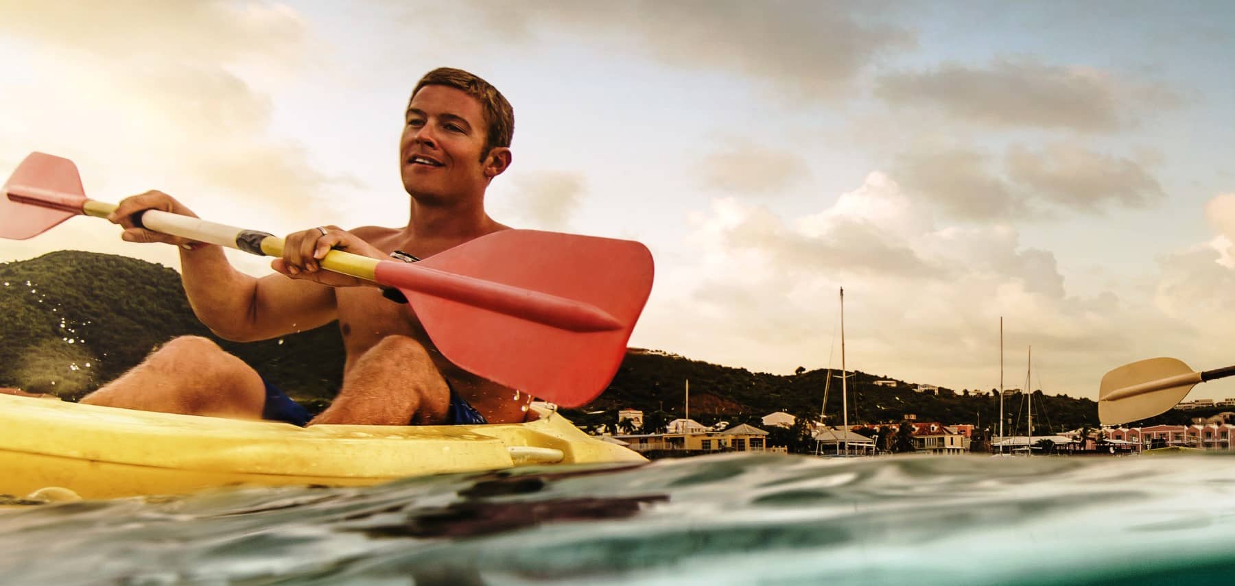 Iles Vierges americaines - kayak 1800