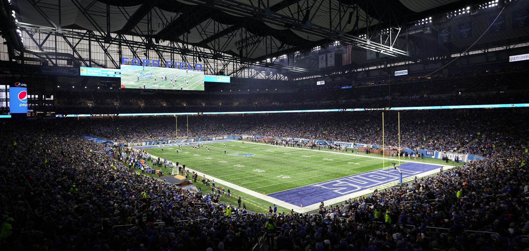 Detroit Ford Field 1800