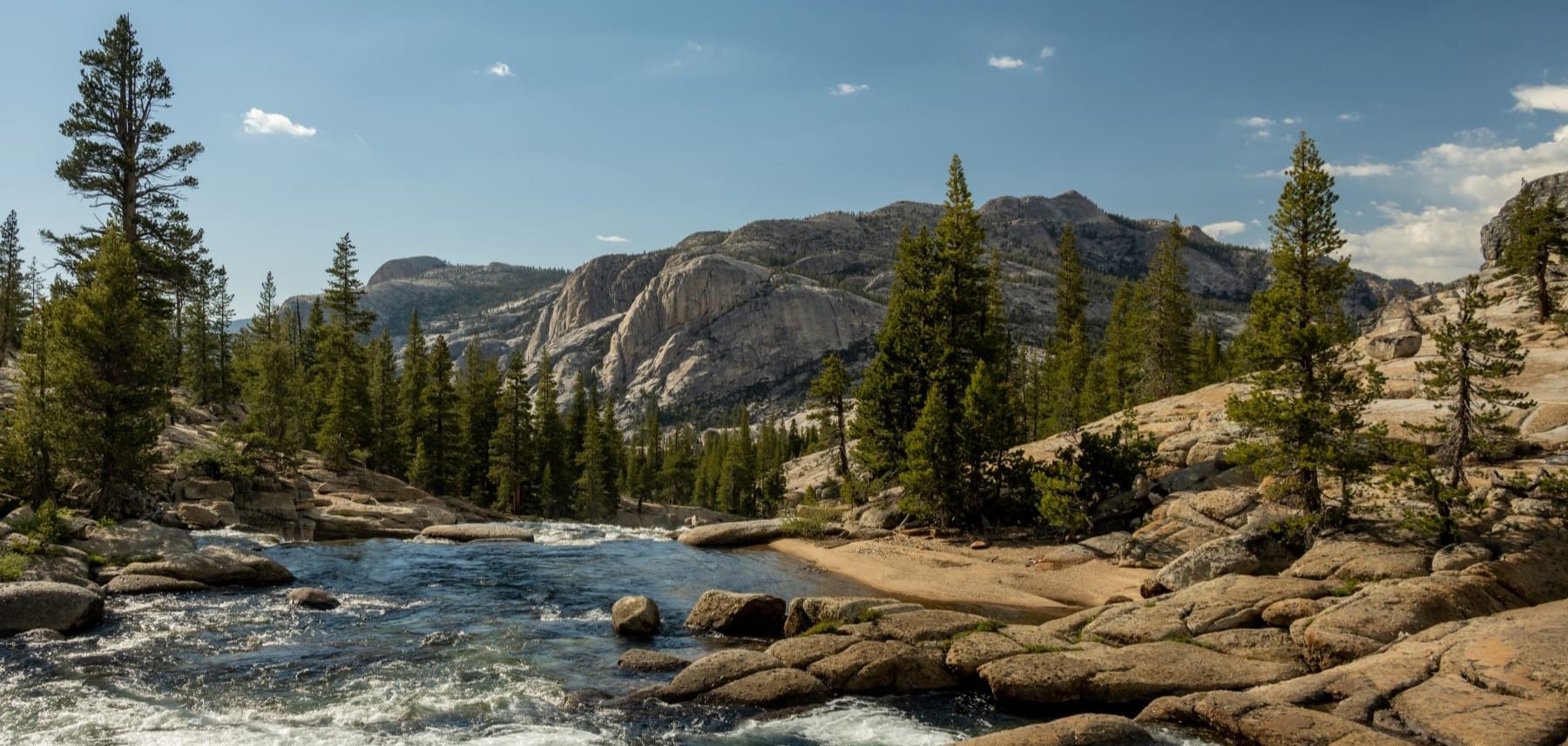 Californie - tuolumne river 1800