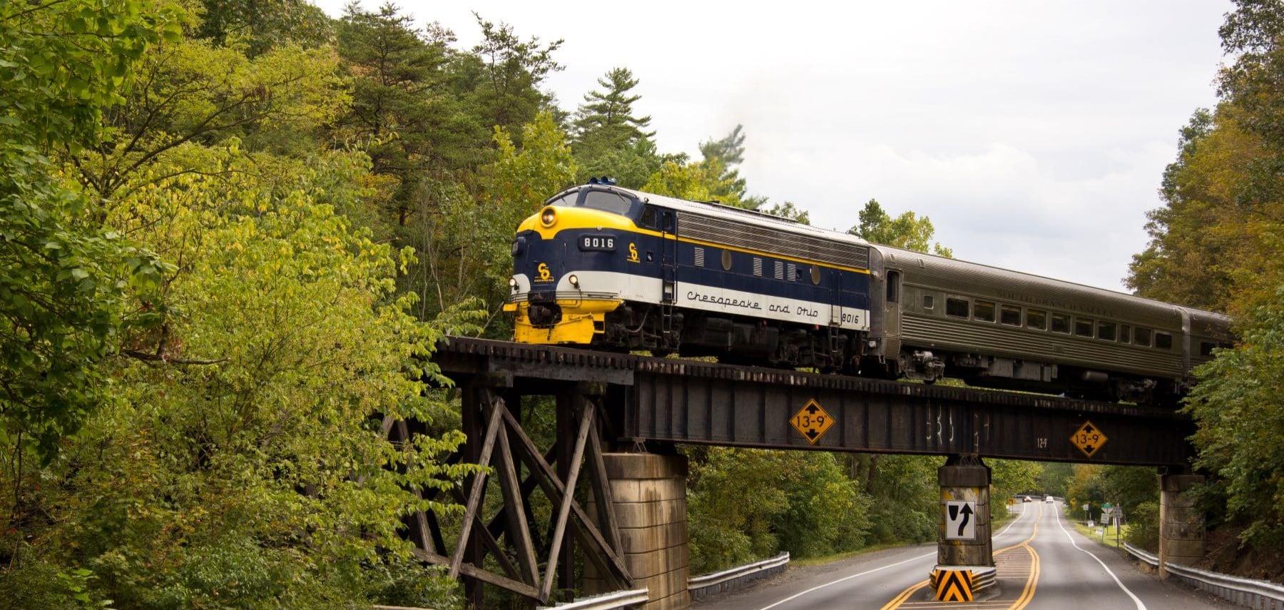Virginie Occidentale Potomac Eagle Train Ride 1800