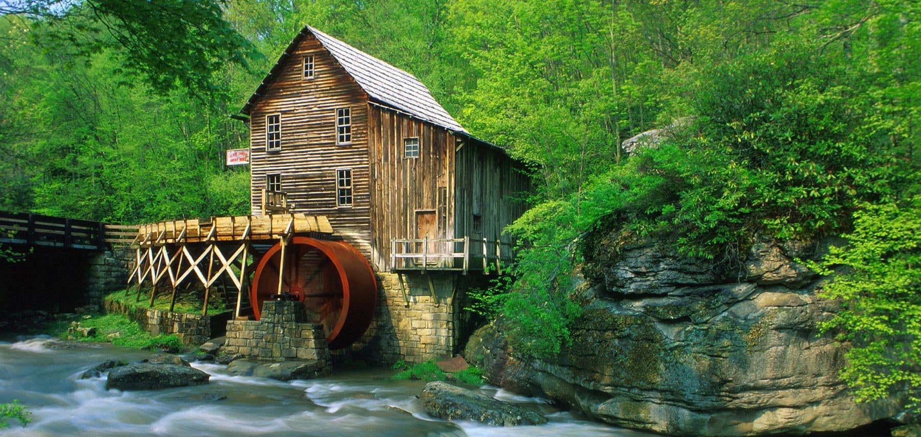 Virginie-Occidentale-WVTourism-Glade-Creek-Grist-Mill-spring-DEF 1800
