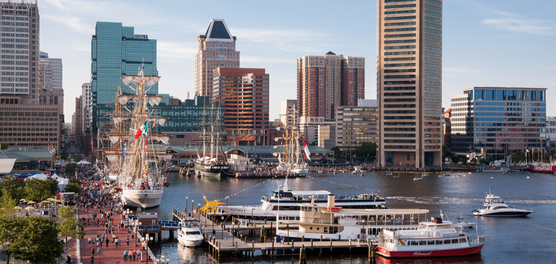 Baltimore Inner Harbor 1800x855