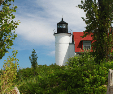 Image : Les phares du Michigan