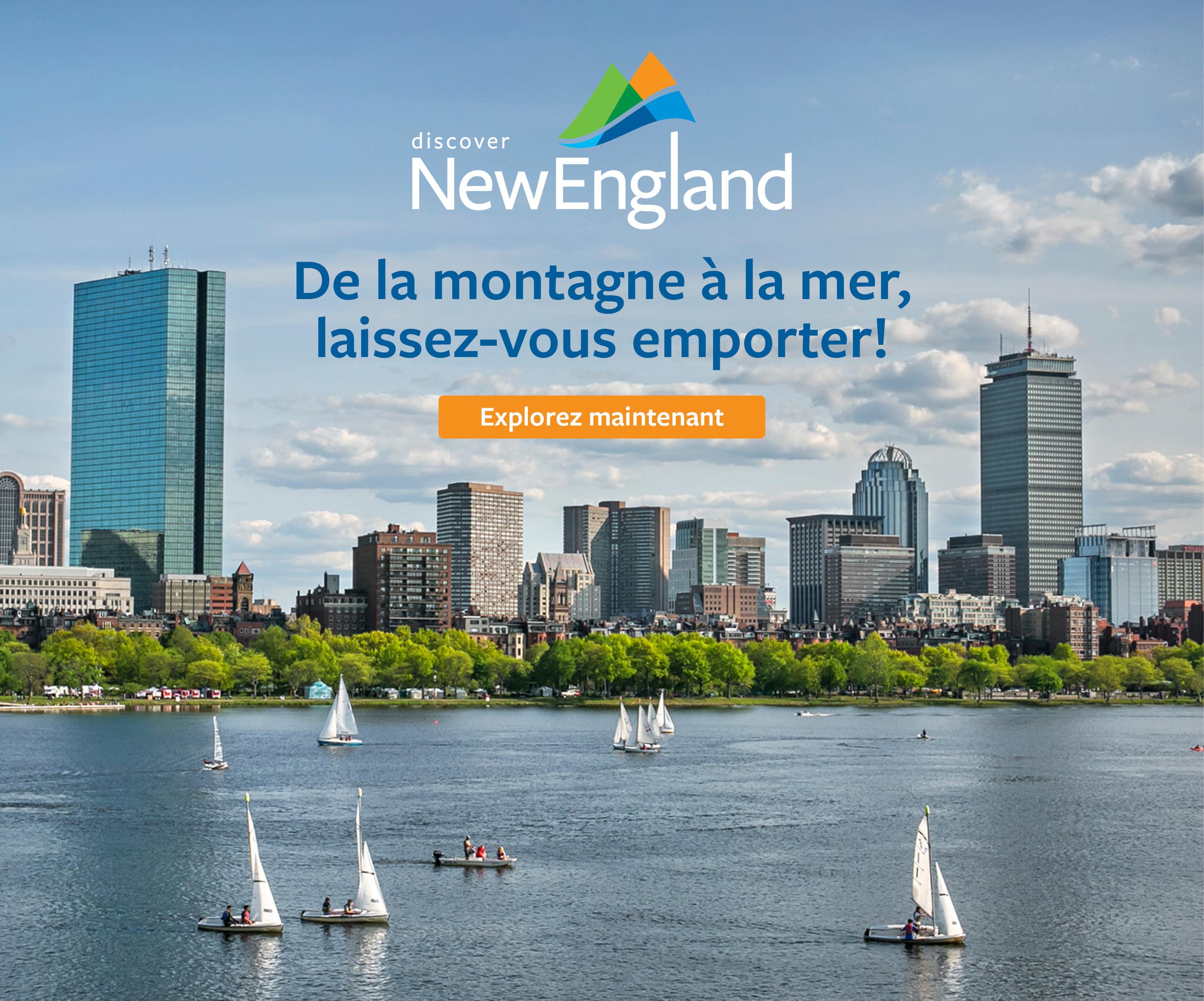 Publicité pour Discover New England sept 25