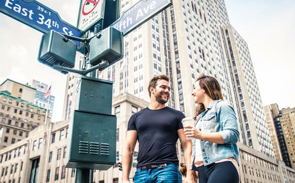 Image : Shopping sur la 5e Avenue de New York