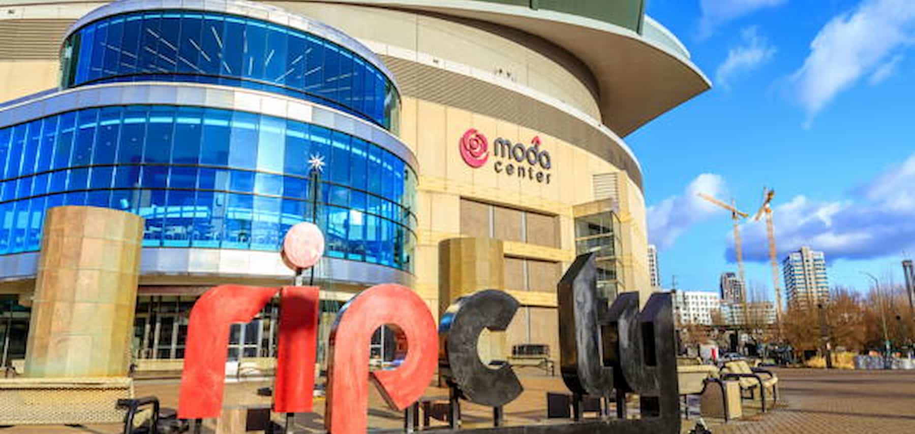 Moda Center, formerly known as the Rose Garden, is the primary indoor sports arena in Portland.