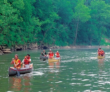 Image : Kayak sur la Green River