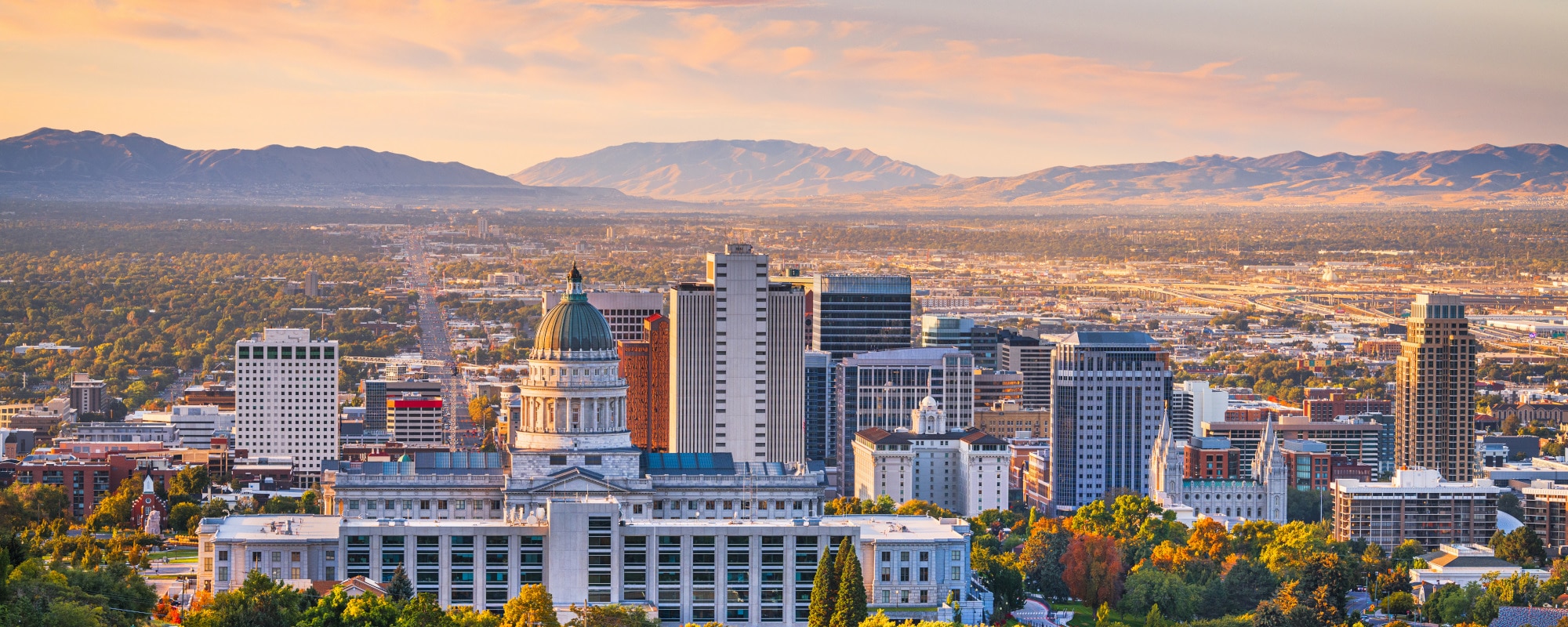 Salt Lake City, Utah, USA Downto